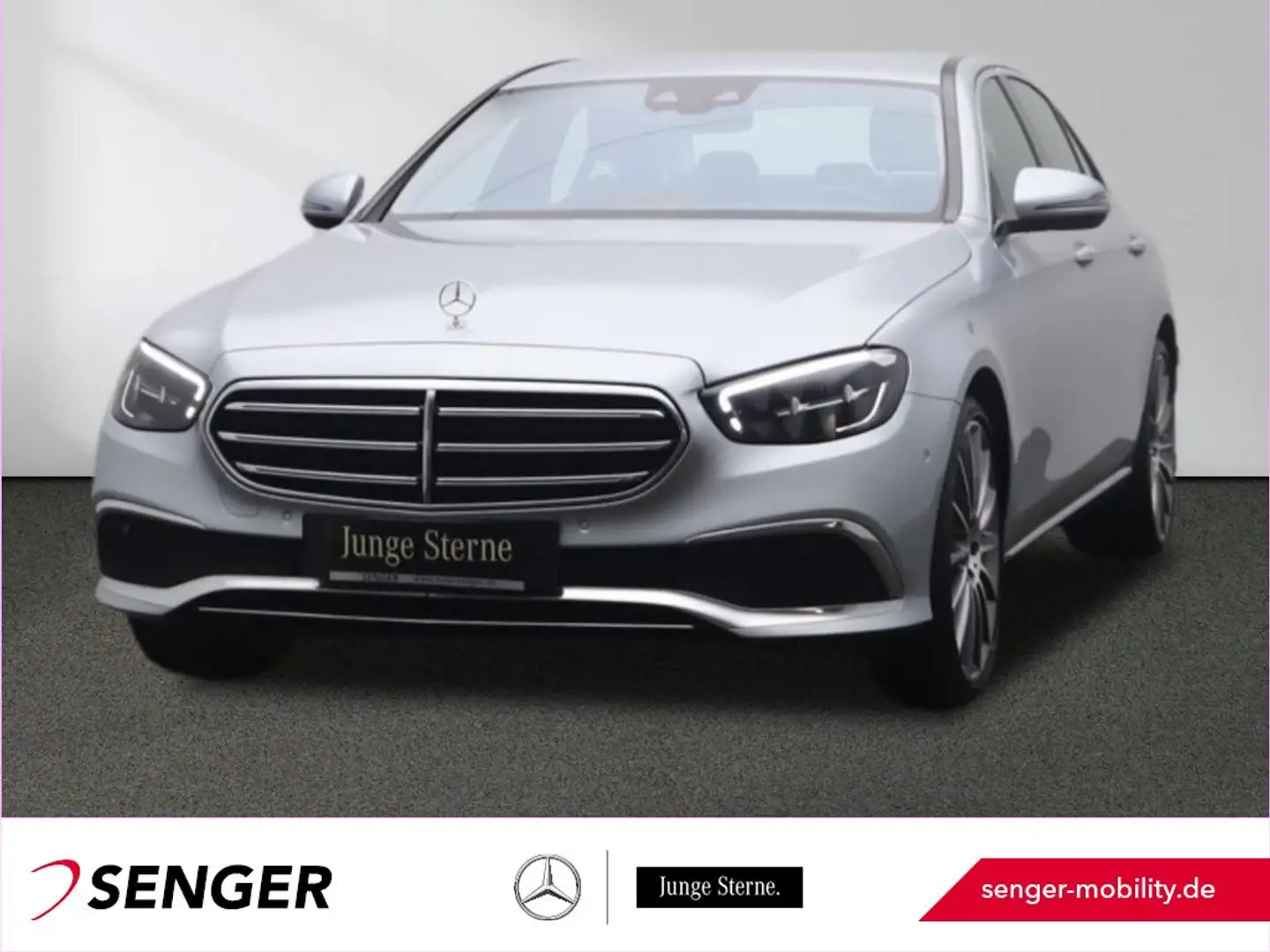 Mercedes-Benz E 300 d 4M Kamera Ambiente AHK LED Spiegel-Paket Zilver - 1