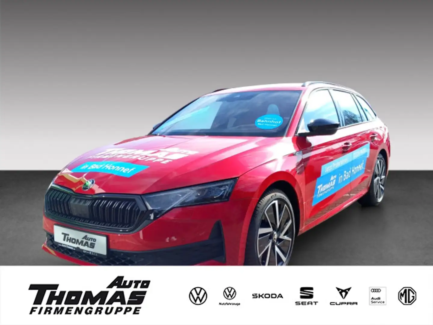 Skoda Octavia Combi 1.5 TSI Sportline *KAMERA*MATRIX* Rood - 1