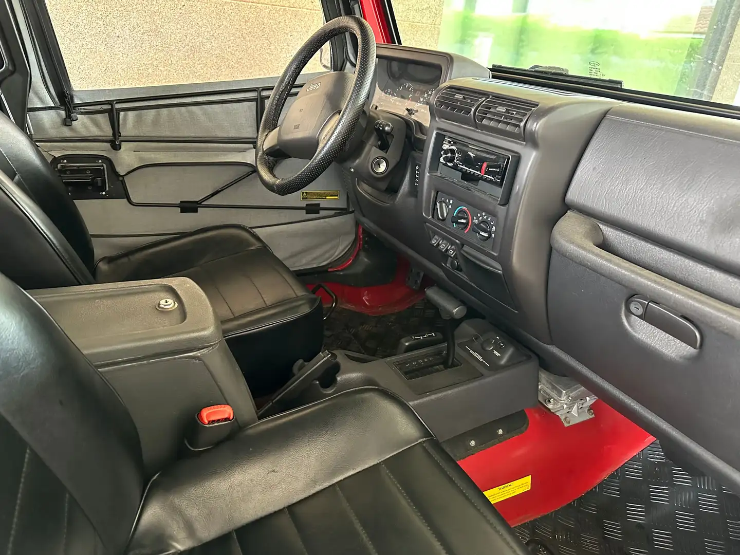 Jeep Wrangler Wrangler 4.0 Aut. Rojo - 2