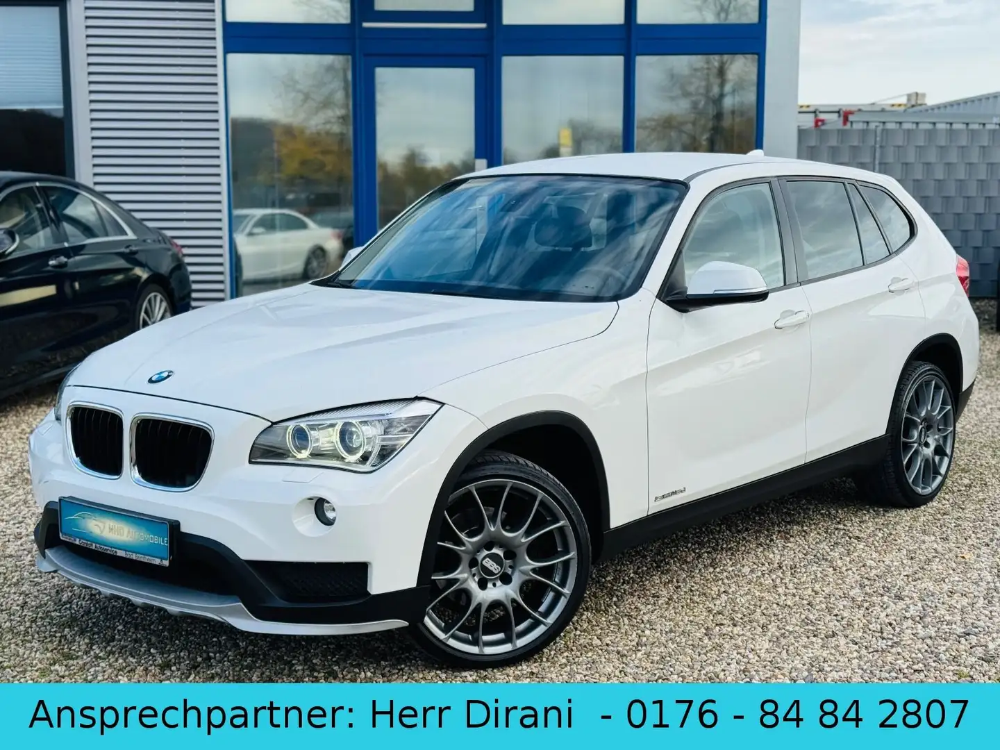 BMW X1 16 d sDrive *BiXenon*Navi*PDC*MFL Blanc - 2