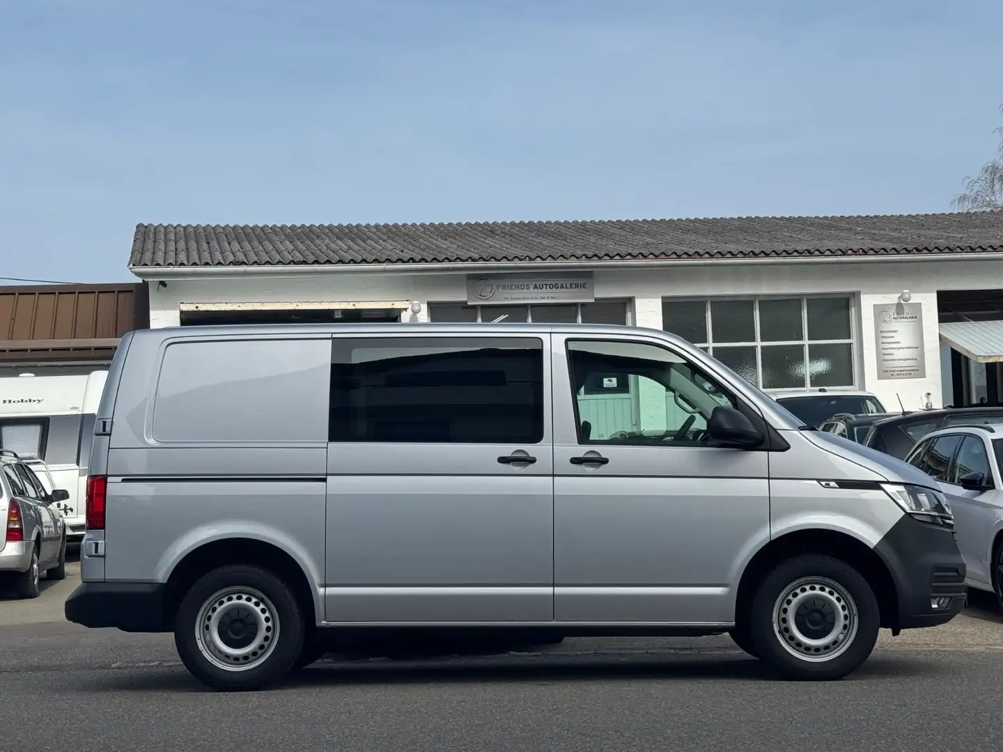 Volkswagen T6 Transporter T6.1 Transporter 2.0 DSG|SCHECKHEFT VW|1.HD| Zilver - 1