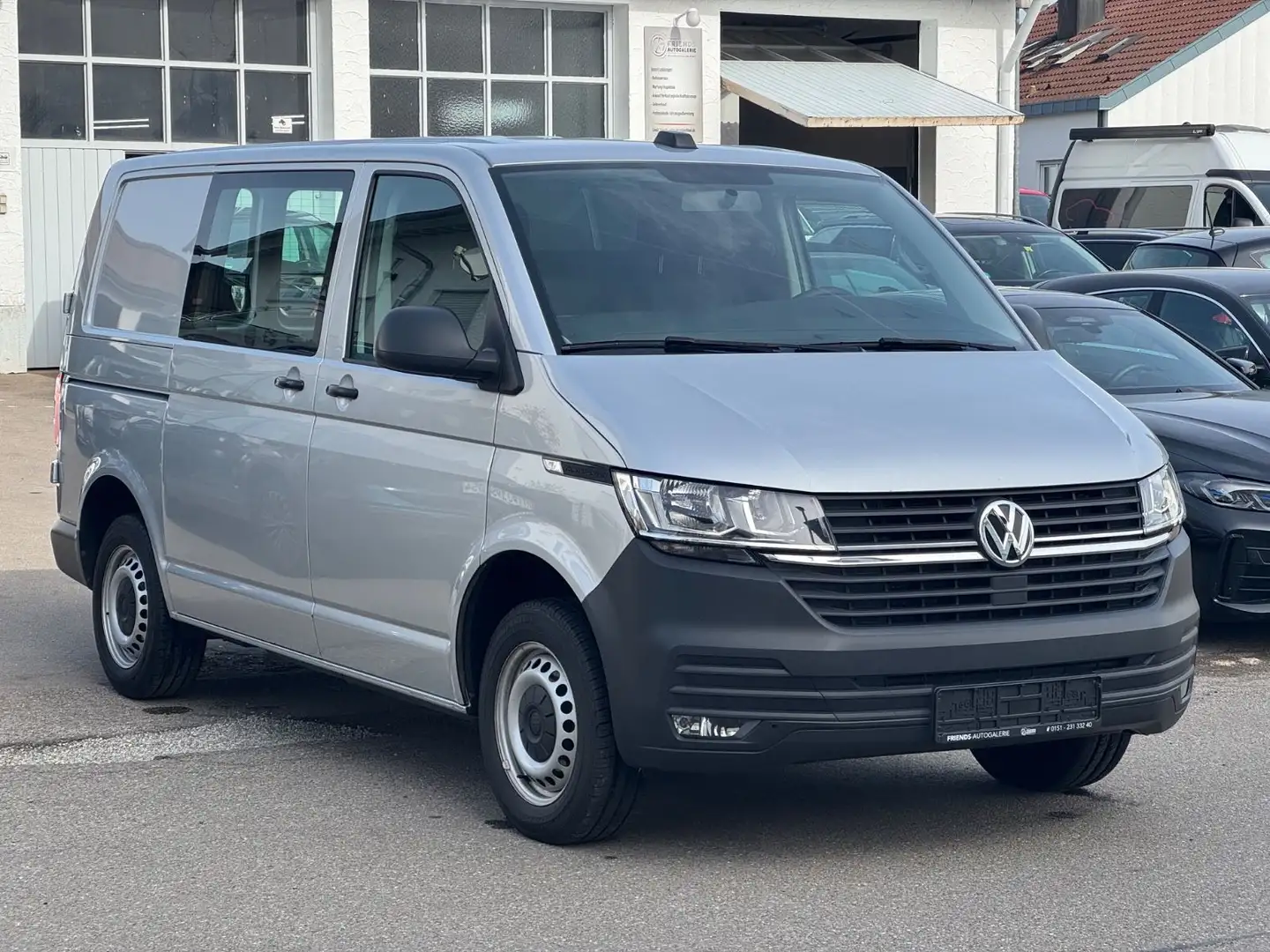 Volkswagen T6 Transporter T6.1 Transporter 2.0 DSG|SCHECKHEFT VW|1.HD| Zilver - 2