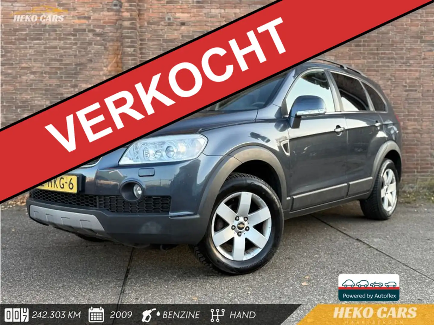 Chevrolet Captiva 2.4i Executive·Carplay·Cruise·Leer·7 zitter Grijs - 1