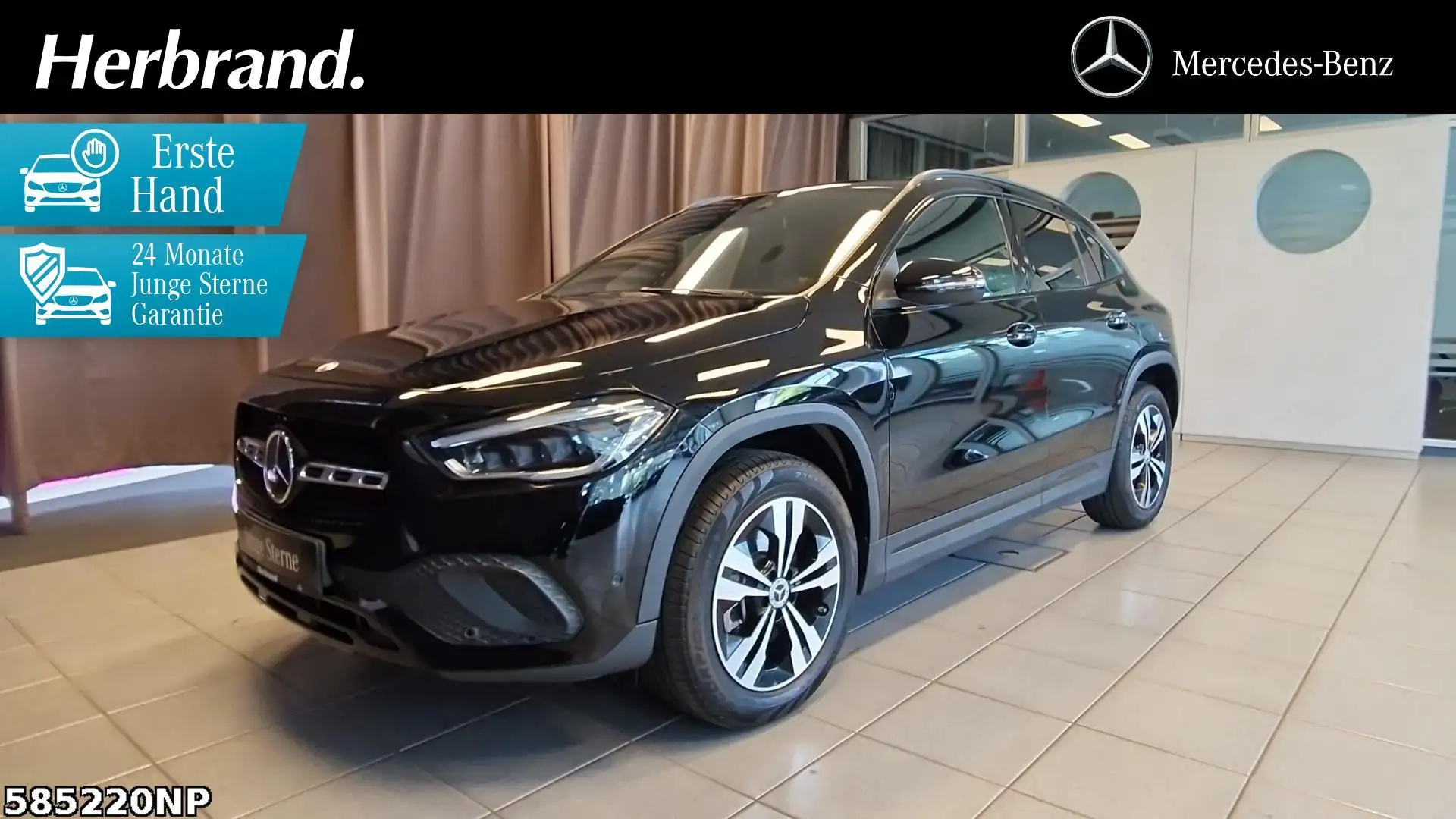 Mercedes-Benz GLA 250 4m Progressive Schwarz - 1
