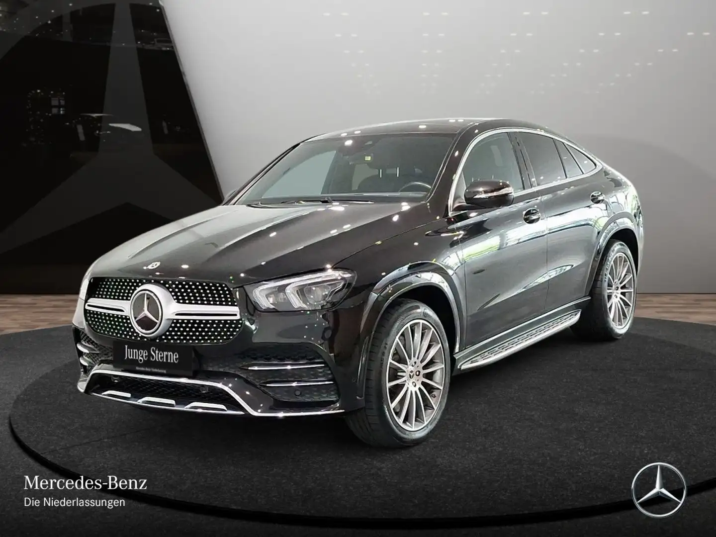 Mercedes-Benz GLE 400 d Coupé 4M AMG+PANO+360+AHK+MULTIBEAM+21" Schwarz - 2