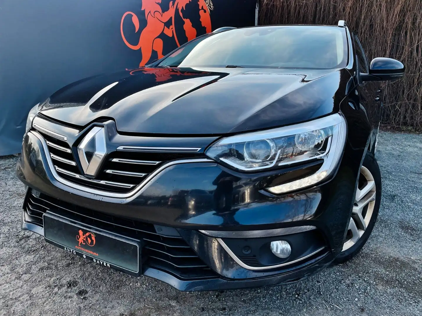 Renault Megane #1.HAND#TÜV#NAVI#TEMPOM#LED#8.FACH-BER#BT Negro - 1