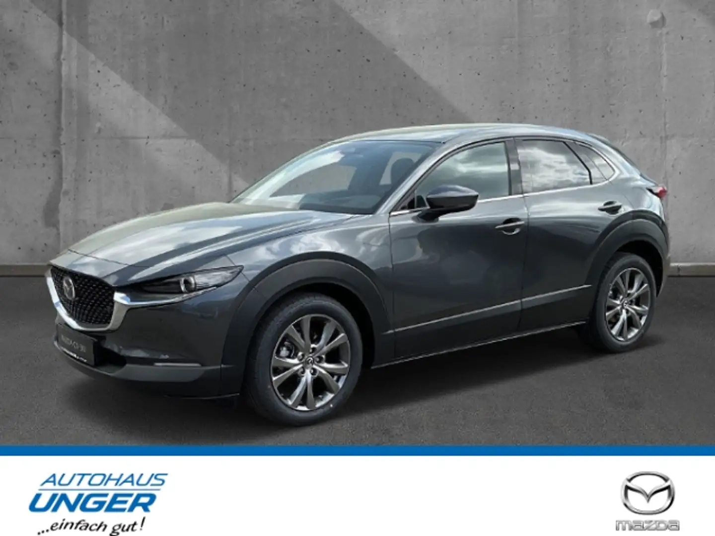 Mazda CX-30 2.0 AT Exclusive-line DASO DESI Matrix Bose 360 Grau - 1