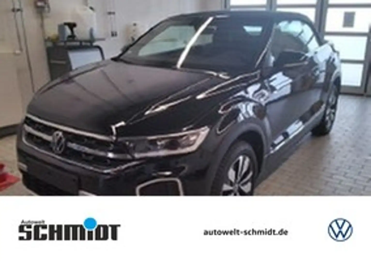 Volkswagen T-Roc Cabriolet 1,5 TSI Move R-Kamera NaviMedia ACC 1... Zwart - 1
