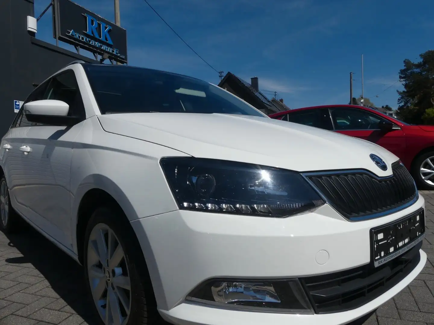 Skoda Fabia Combi Clever DSG Alu Panorama Kamera Blanco - 1