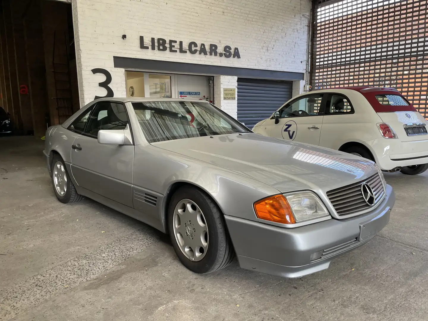 Mercedes-Benz SL 320 cabriolet 24 soupape Gris - 1