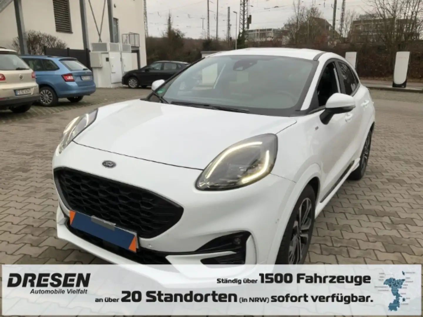 Ford Puma ST-Line Navi Digitales Cockpit LED Apple CarPlay A Blanc - 1