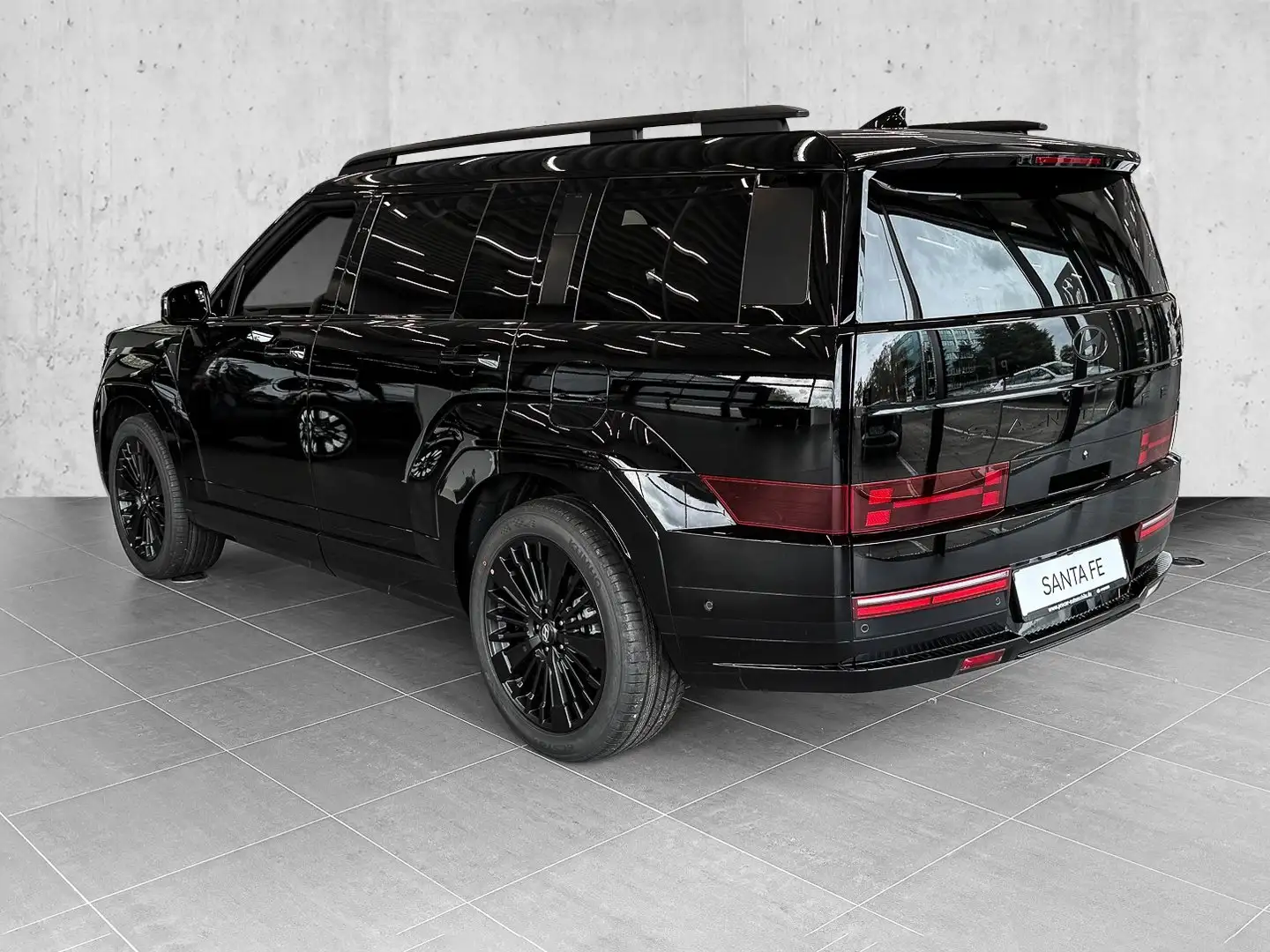 Hyundai SANTA FE 1.6 T-GDI Hybrid Blackline 7-Sitz. ACC /  LED / 36 Noir - 2