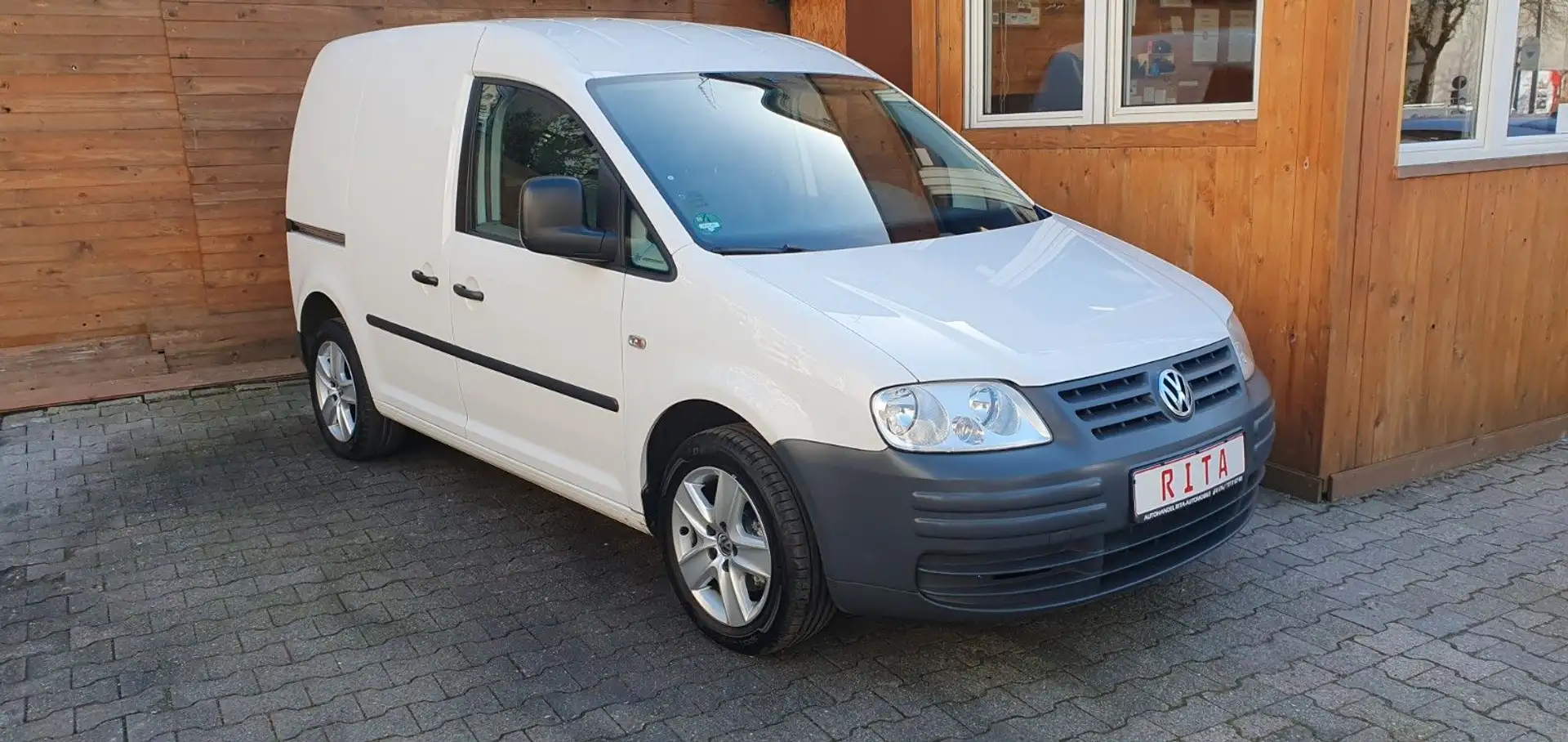 Volkswagen Caddy 2.0 Erdgas, Klima, Bluetooth, AHK Blanc - 2