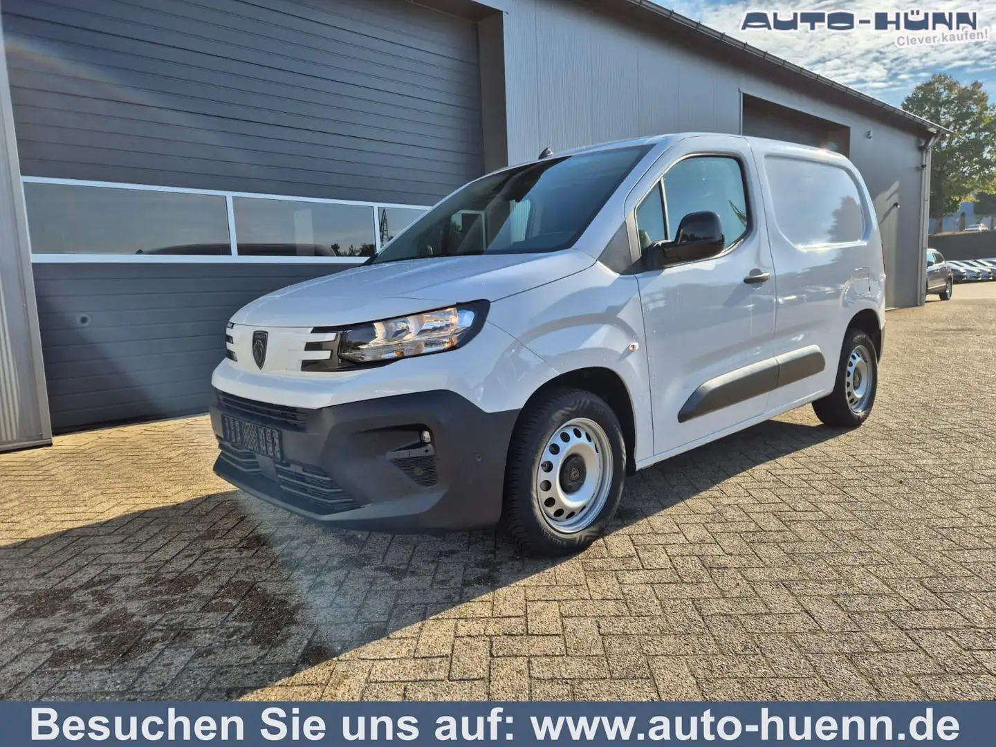 Peugeot Partner 1.5 BlueHDI 102PS NEUES MODELL 2-Sitzer AHK Kli... Bianco - 1
