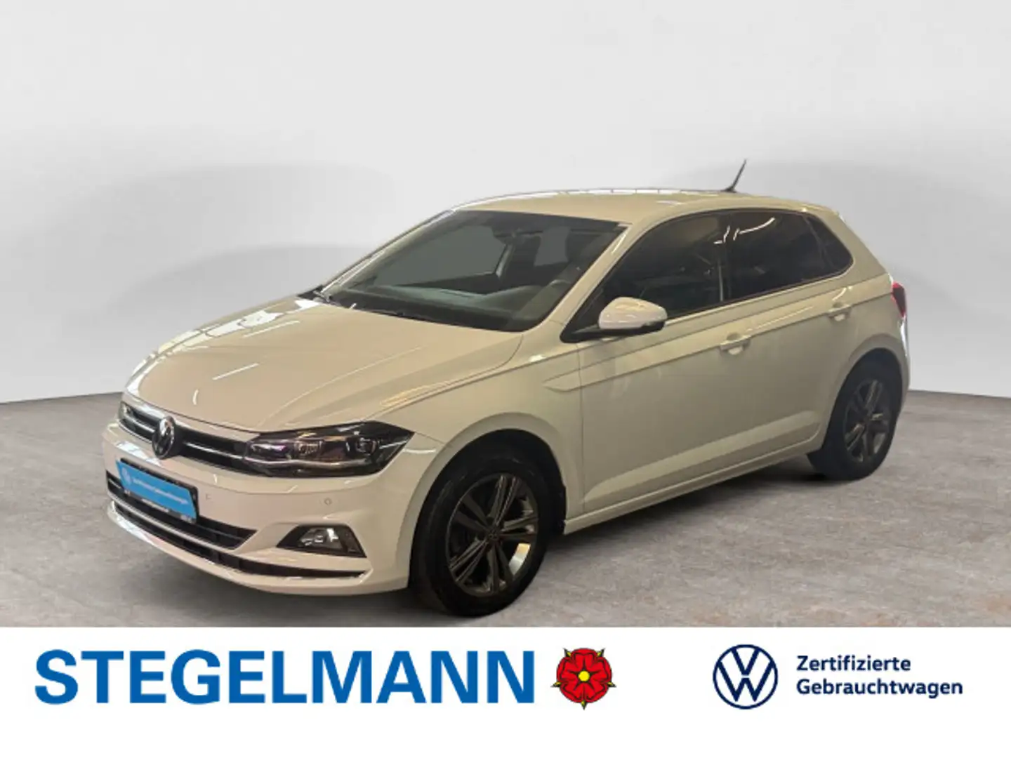 Volkswagen Polo VI 1.0 TSI Highline *LED*Navi*App-Connect*S Weiß - 1