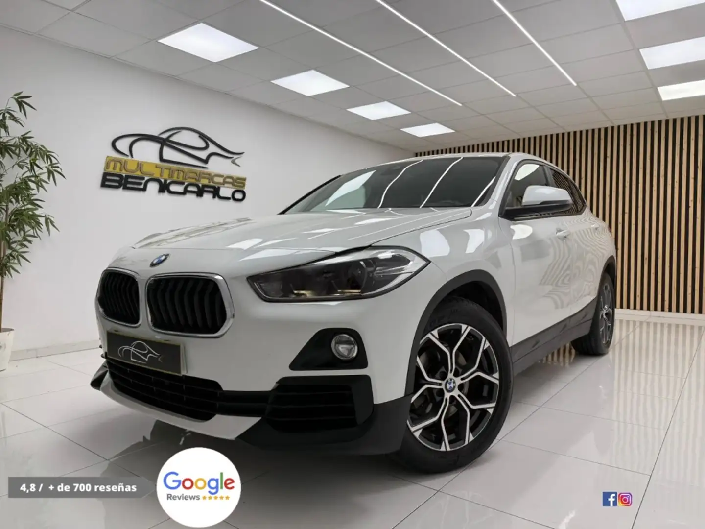 BMW X2 sDrive 18iA Blanc - 1