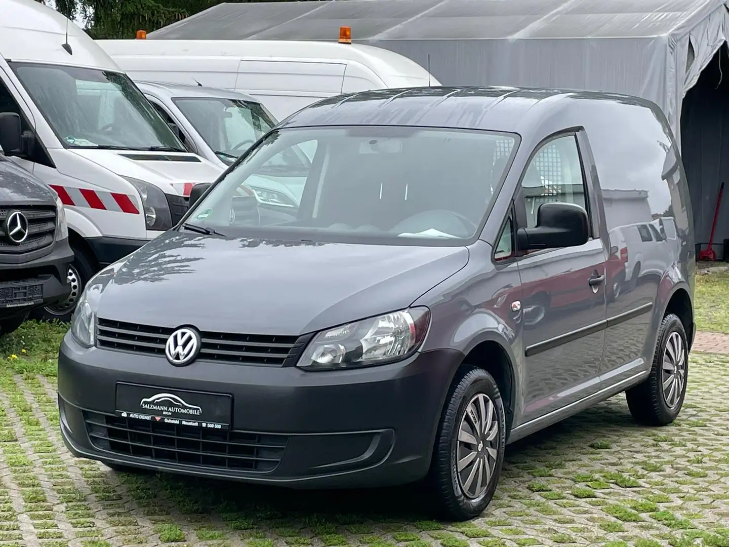 Volkswagen Caddy 1.6 TDI//Aut.//KLIMA//TOPZUSTAND// Gris - 1