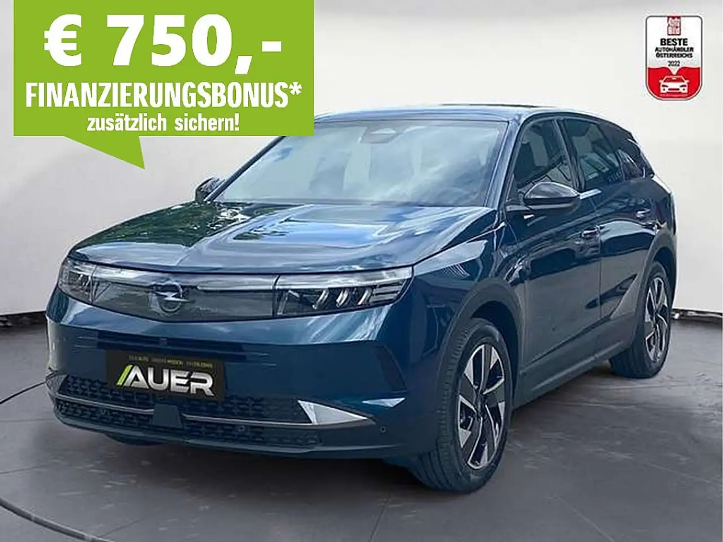 Opel Grandland 1,2 MHEV Edition Aut. | Tech Pak | Komf. Pak Blau - 1