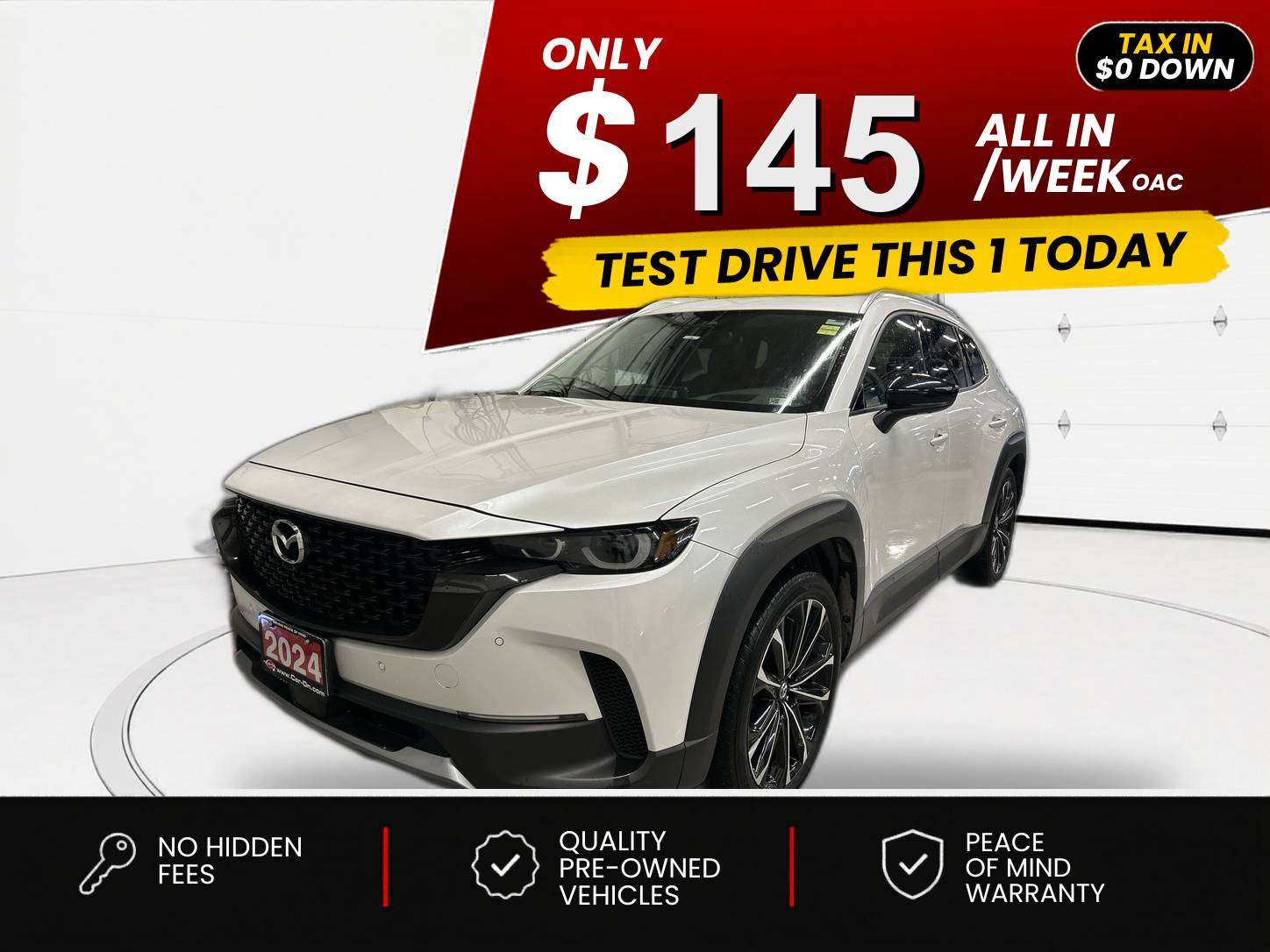White 2024 Mazda CX-50 SUV / Crossover  Automatic