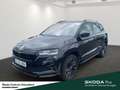 Skoda Karoq Sportline 4x4 DSG PANO Standheizung Infotainment-P Zwart - thumbnail 1