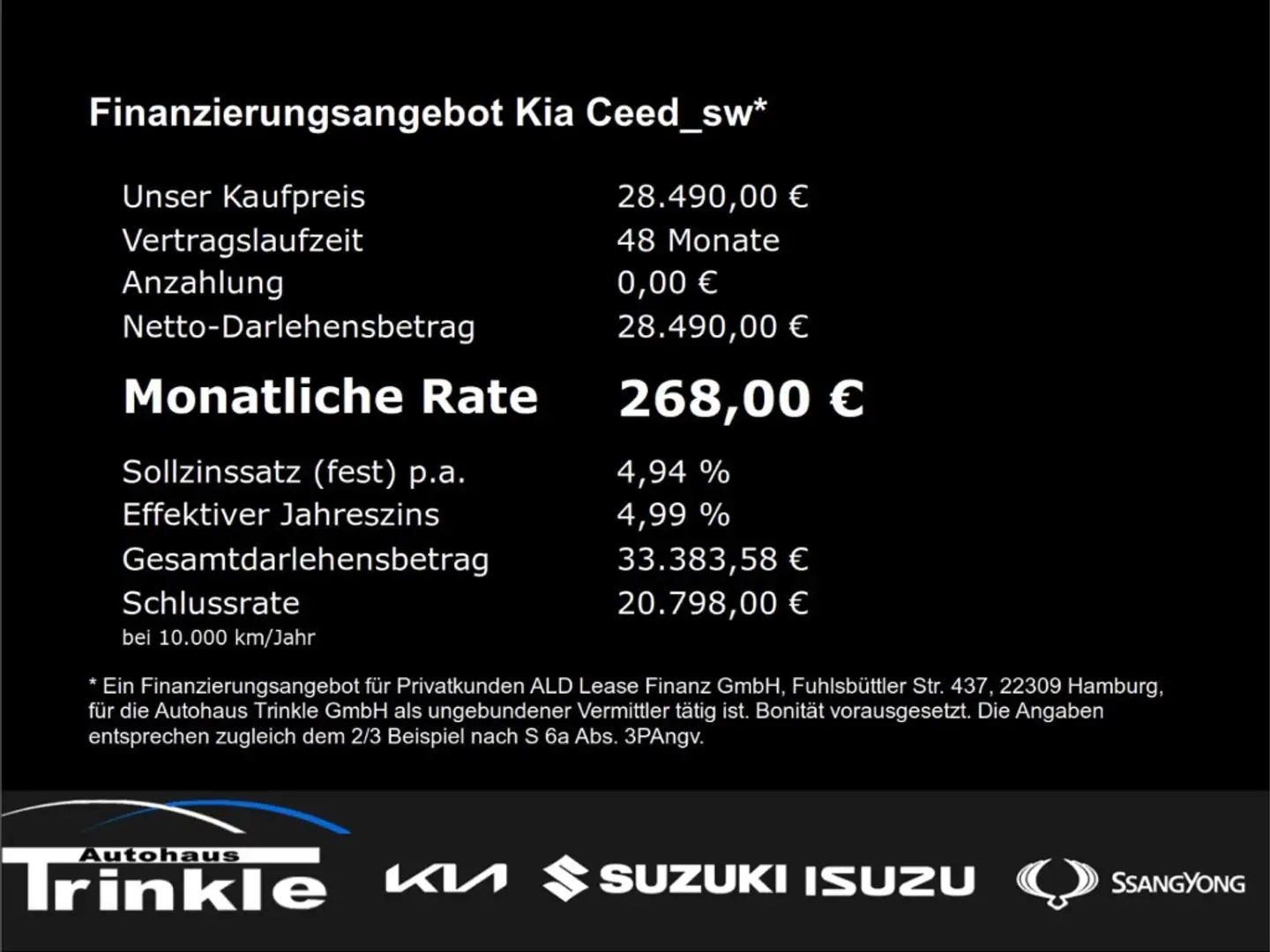 Kia Ceed SW / cee'd SW 140 PS Spirit DCT TECH Navi Digitales Cockpit Soun Weiß - 2