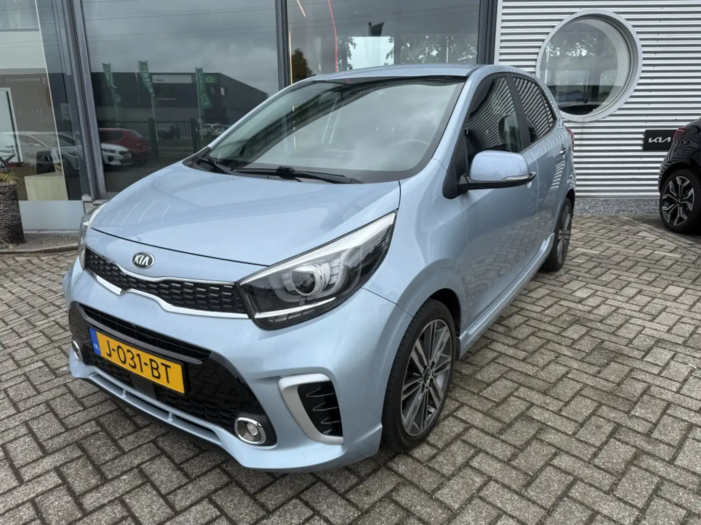 Kia Picanto 1.0 T-GDI 100PK GT-Line FULL MAP NAVI + CAMERA Bleu - 2