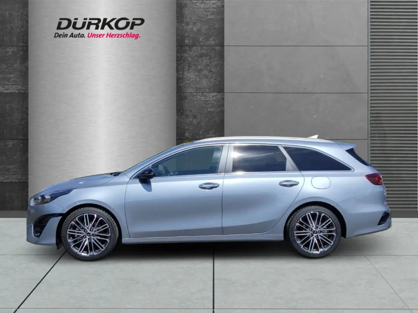 Kia Ceed SW / cee'd SW GT LINE 1.5T DCT7 El. Panodach Totwinkelassistent Argent - 2