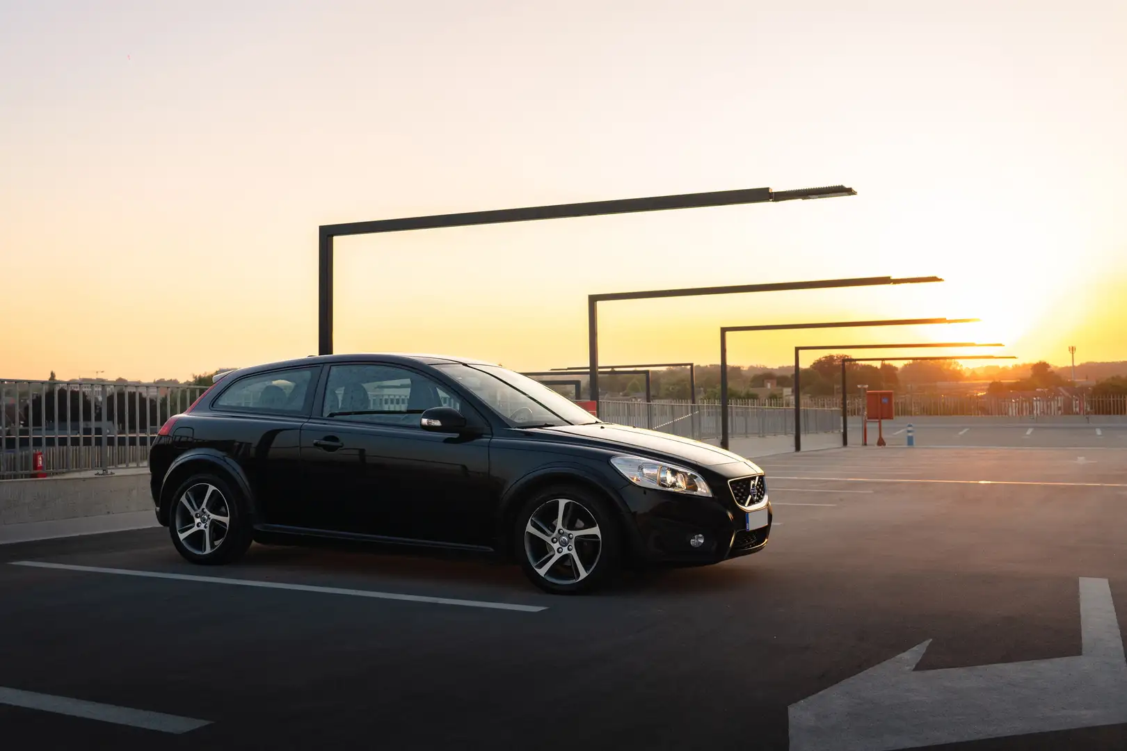 Volvo C30 D2 DRIVe /Topstaat/17"/Xenon/CruiseCtrl/Soundsystm Negru - 1