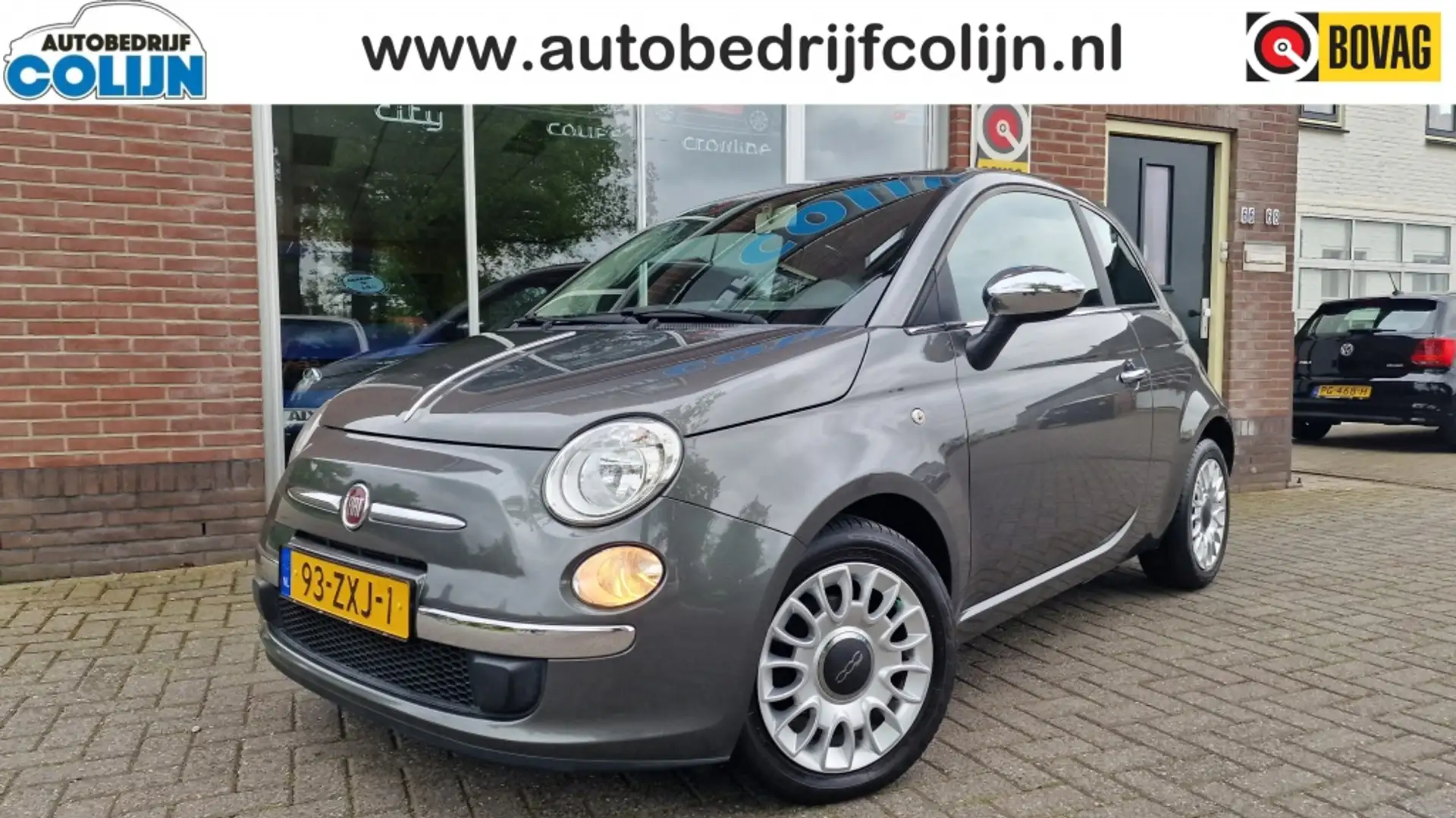Fiat 500 0.9 TwinAir Easy, Automaat, PDC Grijs - 1