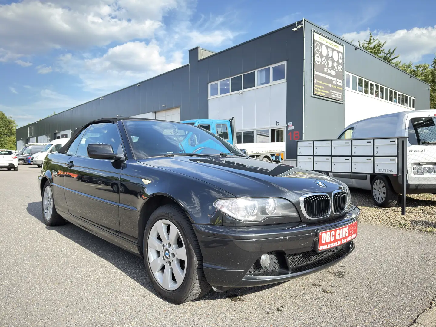 BMW 320 Cd cabriolet cd Xenon Leder Executive Zwart - 1