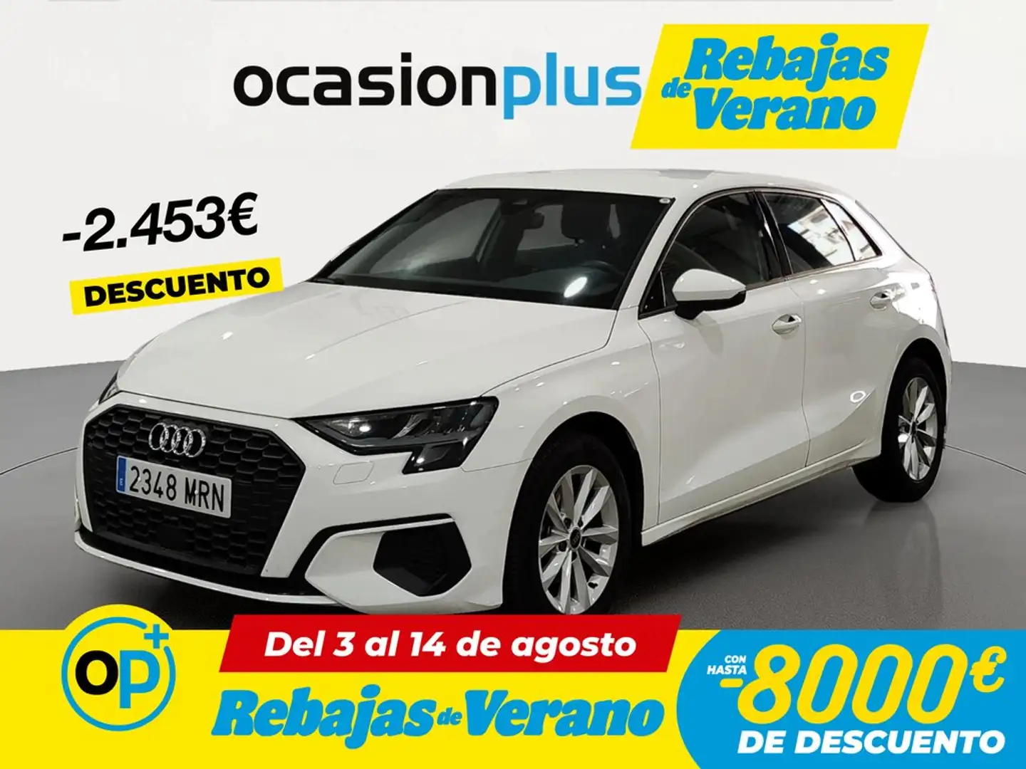 Audi A3 Sportback 30TDI S tronic Blanco - 1