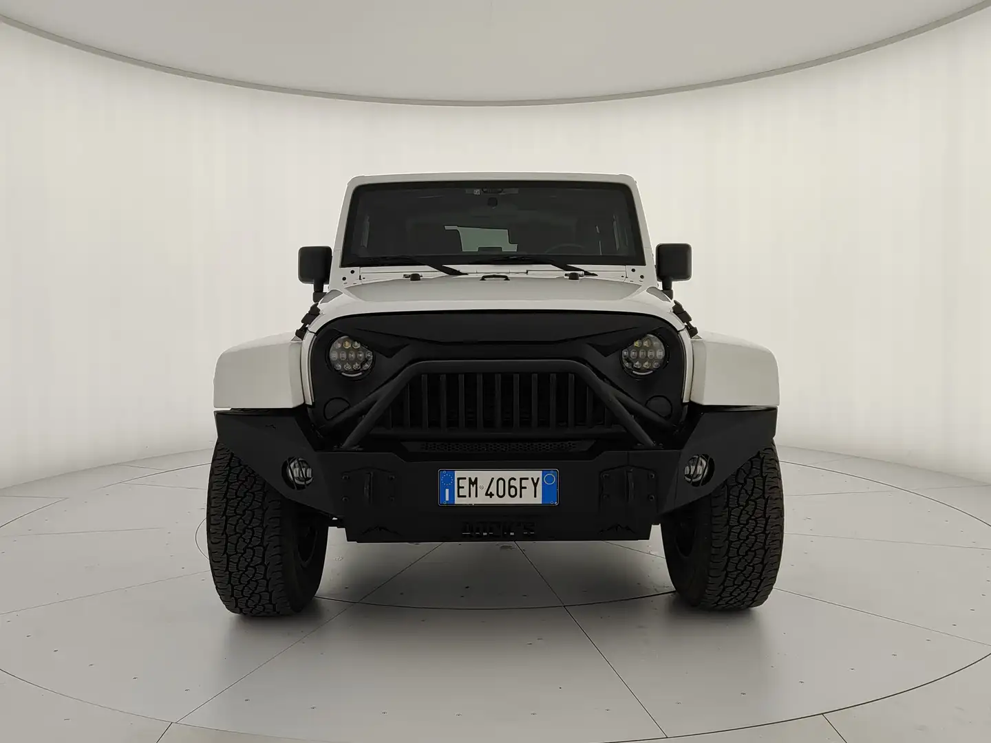 Jeep Wrangler Wrangler III 2011 2.8 crd Arctic auto "OMOLOGATO" Blanco - 2