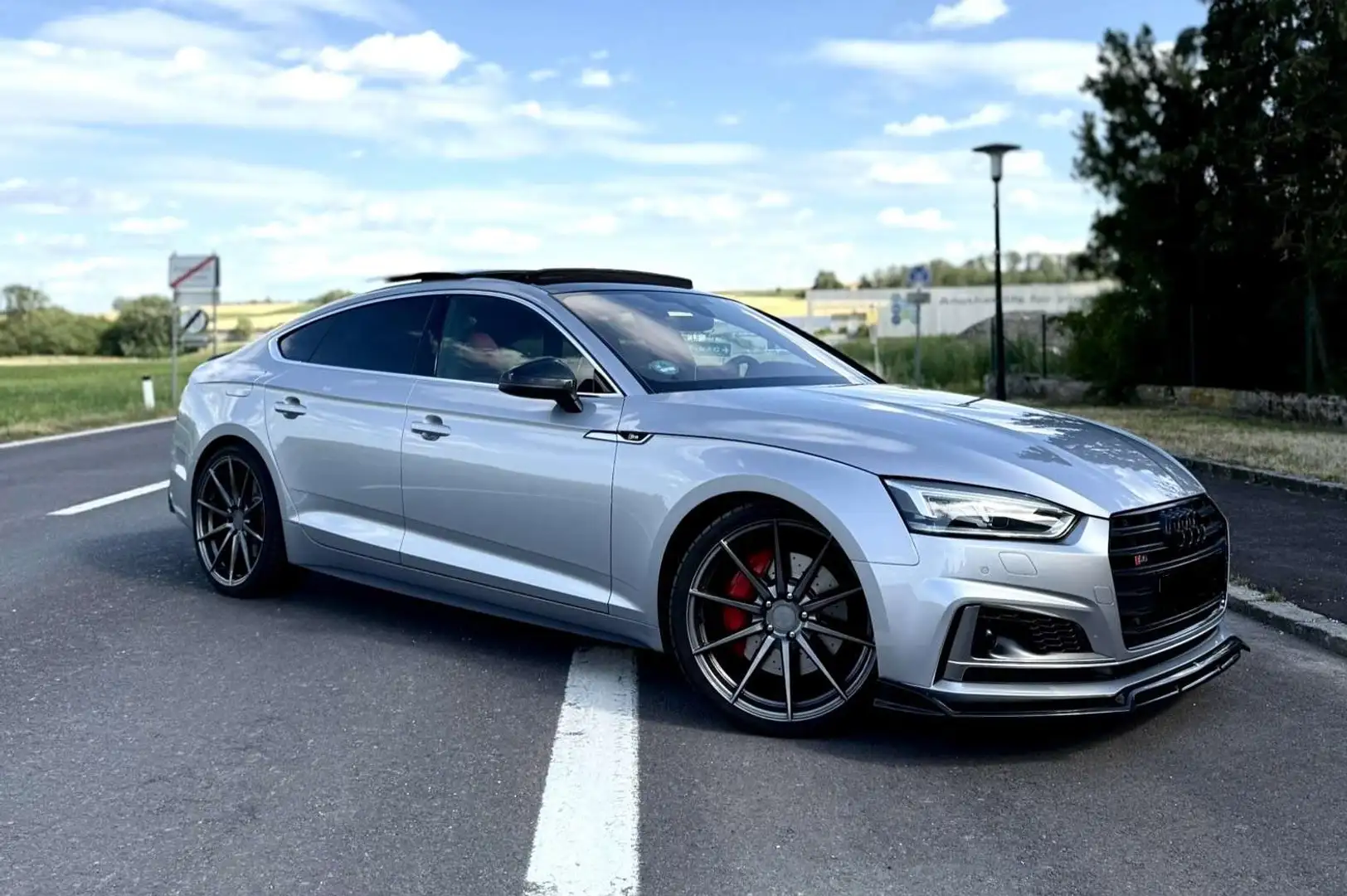 Audi S5 SB 3,0 TFSI quattro S-tronic Silber - 1