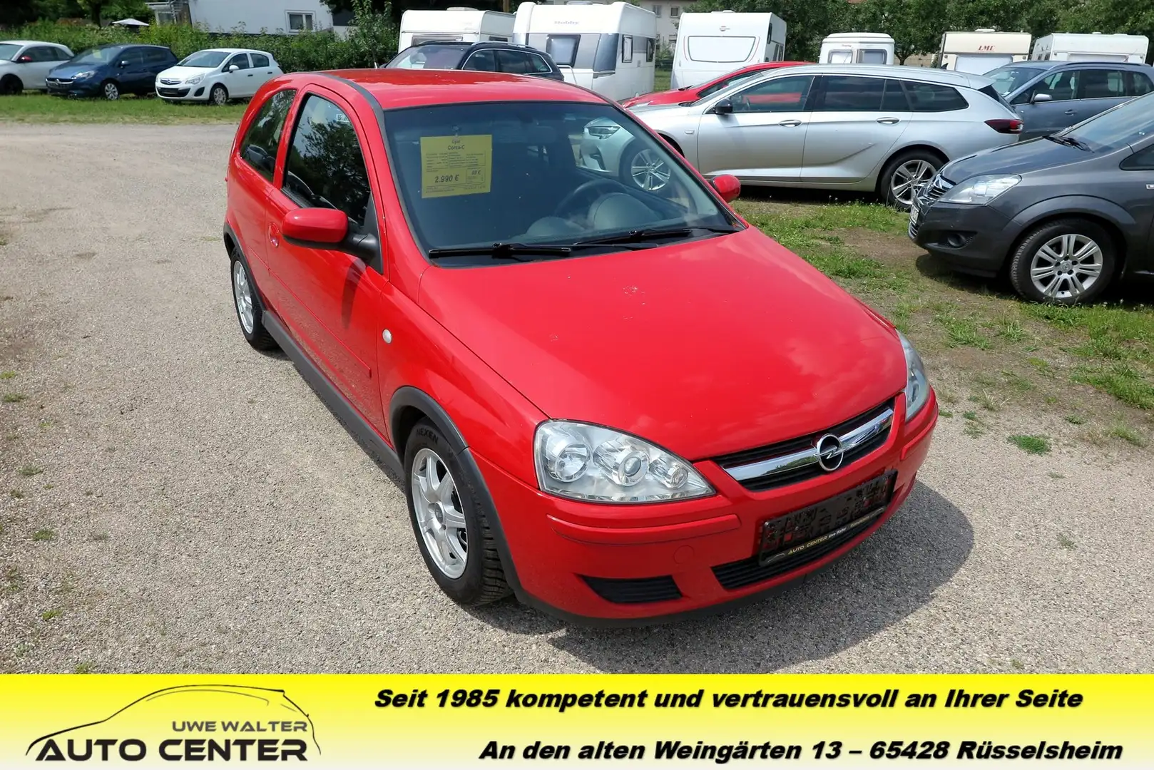 Opel Corsa C 1.0 12V - Klimaautom. - Allwetterreif. - HU neu Rouge - 1