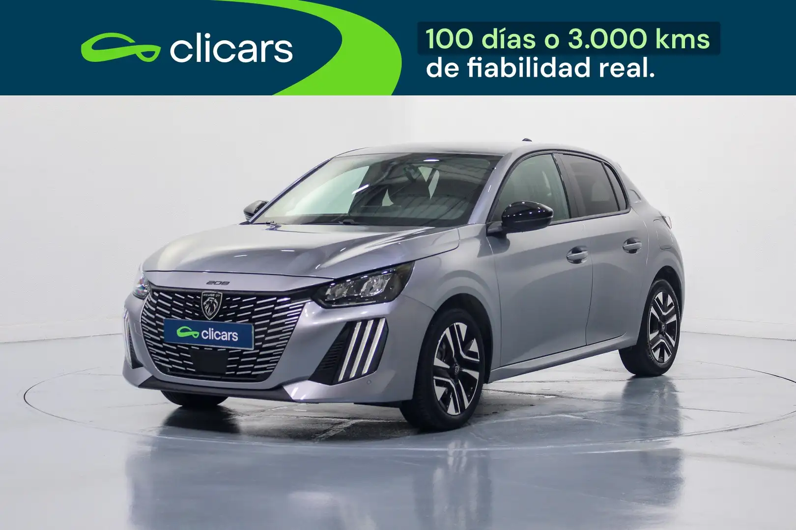 Peugeot 208 1.2 Puretech S&S Allure 100 Plateado - 1