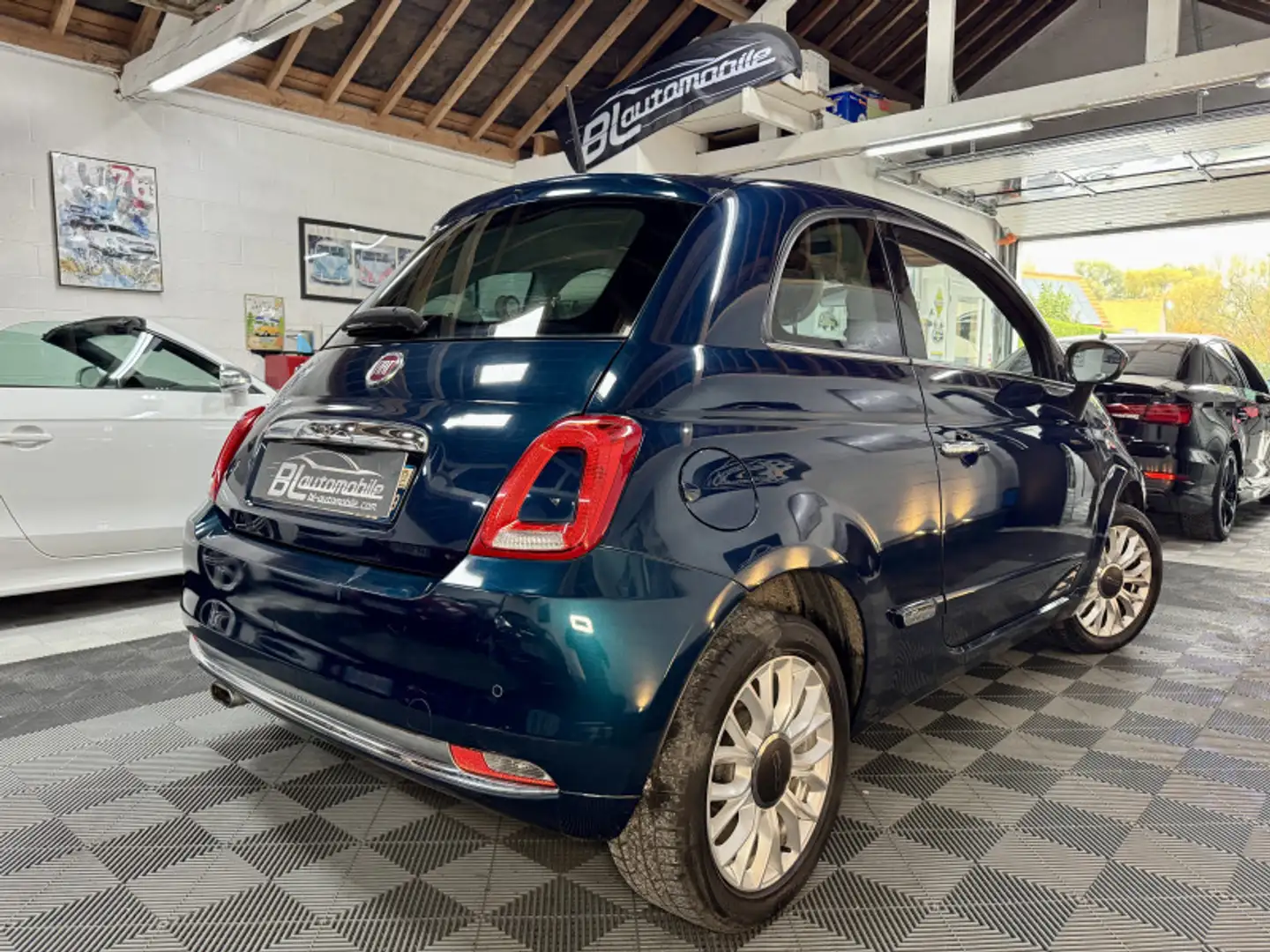 Fiat 500L 1.2 8V 69CH LOUNGE - Toit Panoramique - Distribution Faite Bleu - 2
