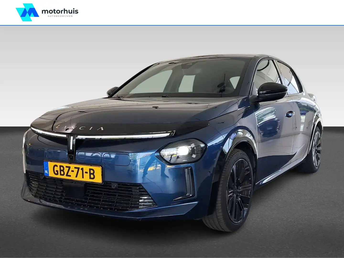 Lancia Ypsilon 100% elektrisch - 156PK - full options Blauw - 1