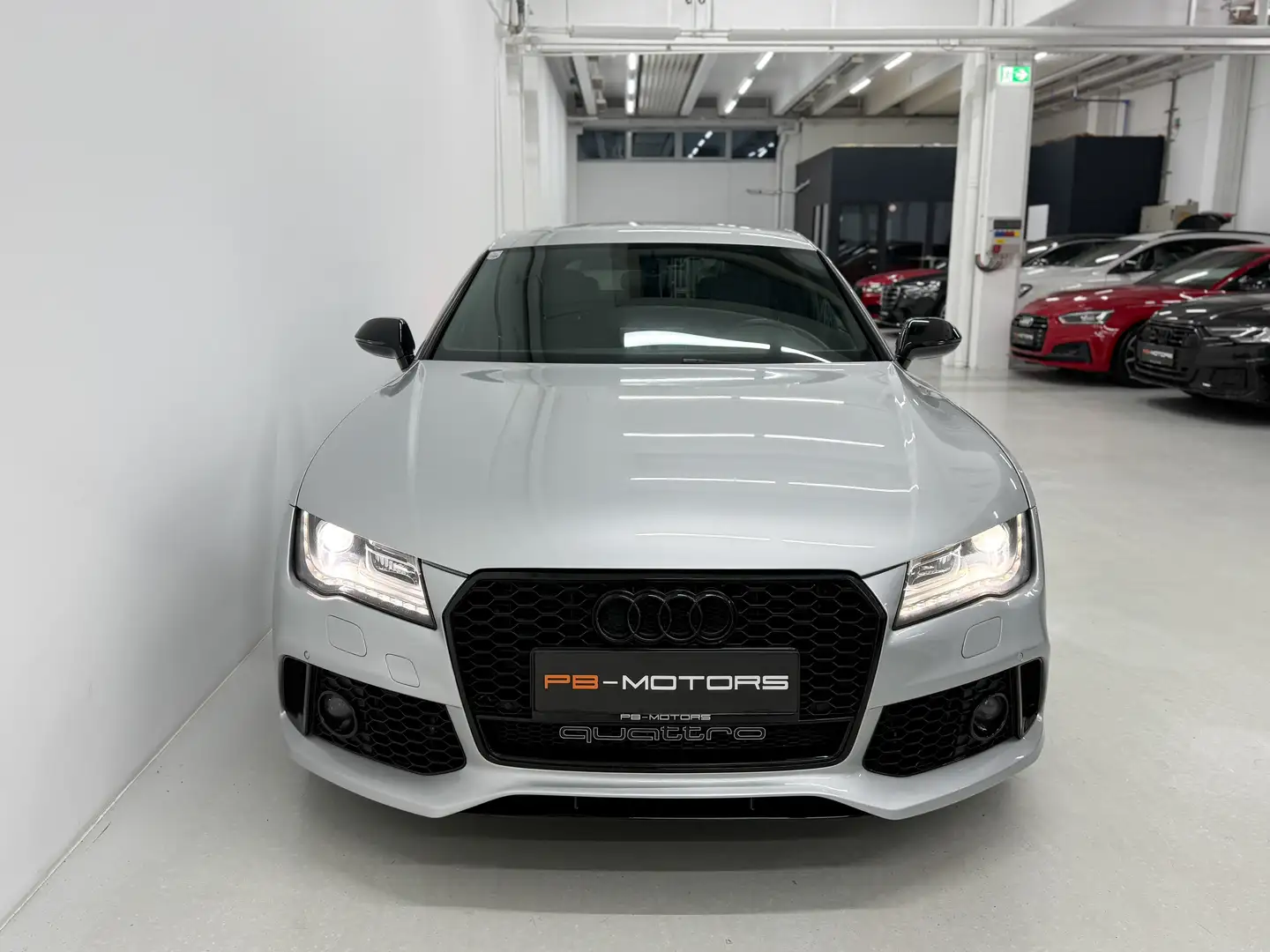 Audi A7 3,0 TDI Quattro RS7 Look 20" Soft-Close Soundmodul Argent - 2