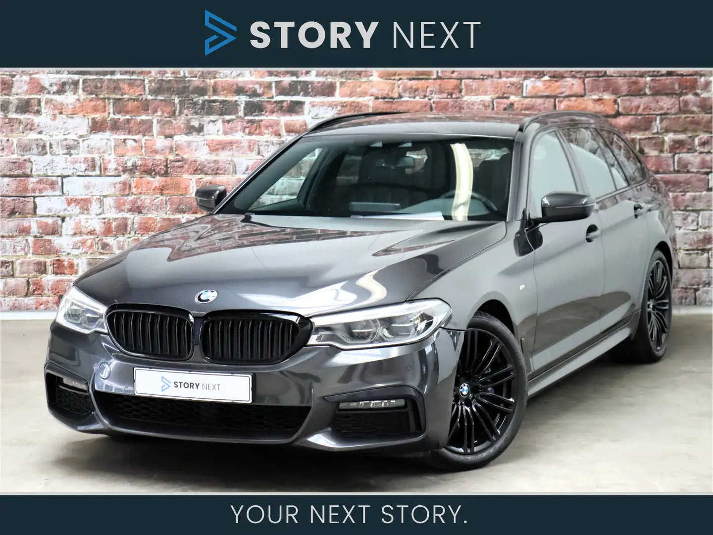 BMW 530 5 Serie Touring 530i High Executive M Sport Pakket Grijs - 1