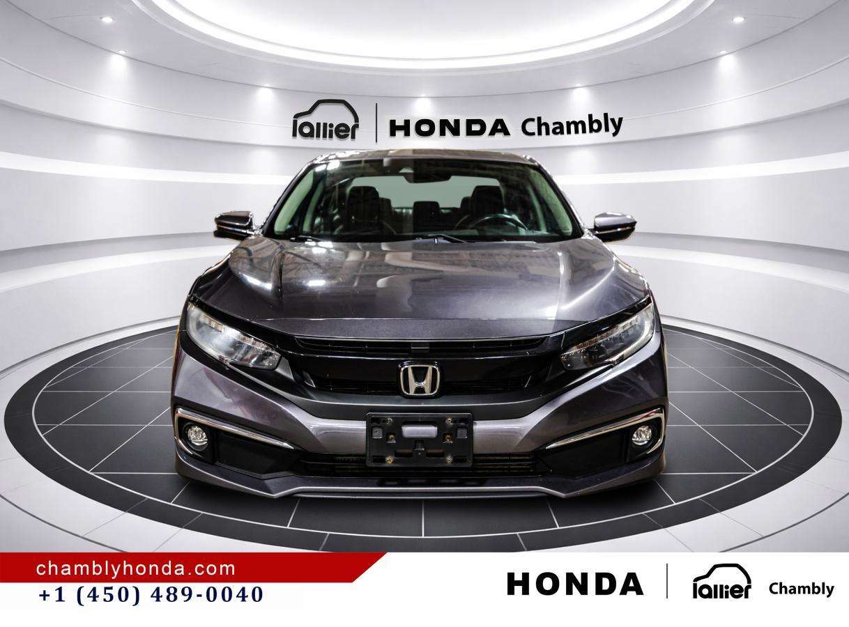2019 Honda Civic Touring I CUIR I TOIT OUVRANT I CAMERA I DEMARREUR — снимка 1