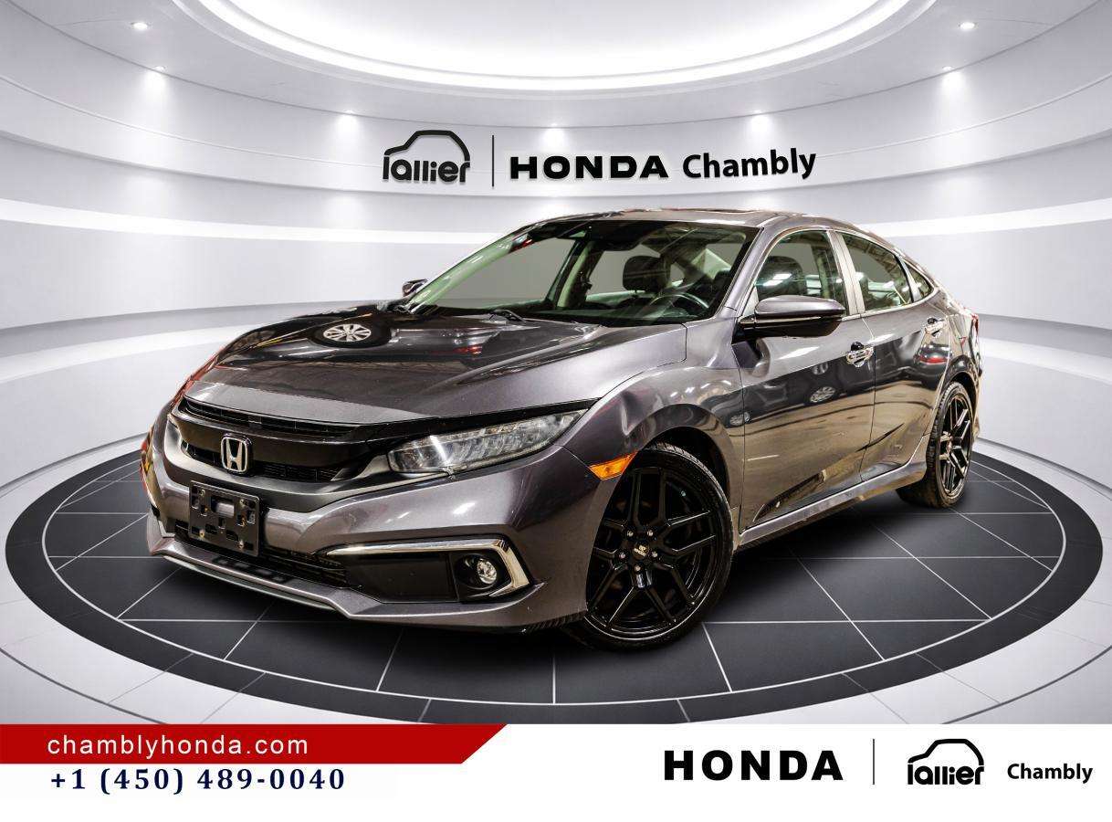 2019 Honda Civic Touring I CUIR I TOIT OUVRANT I CAMERA I DEMARREUR