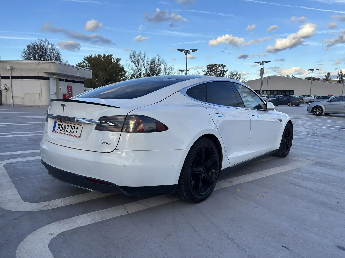 Tesla Model S 70D 70kWh (mit Batterie) Weiß - 2