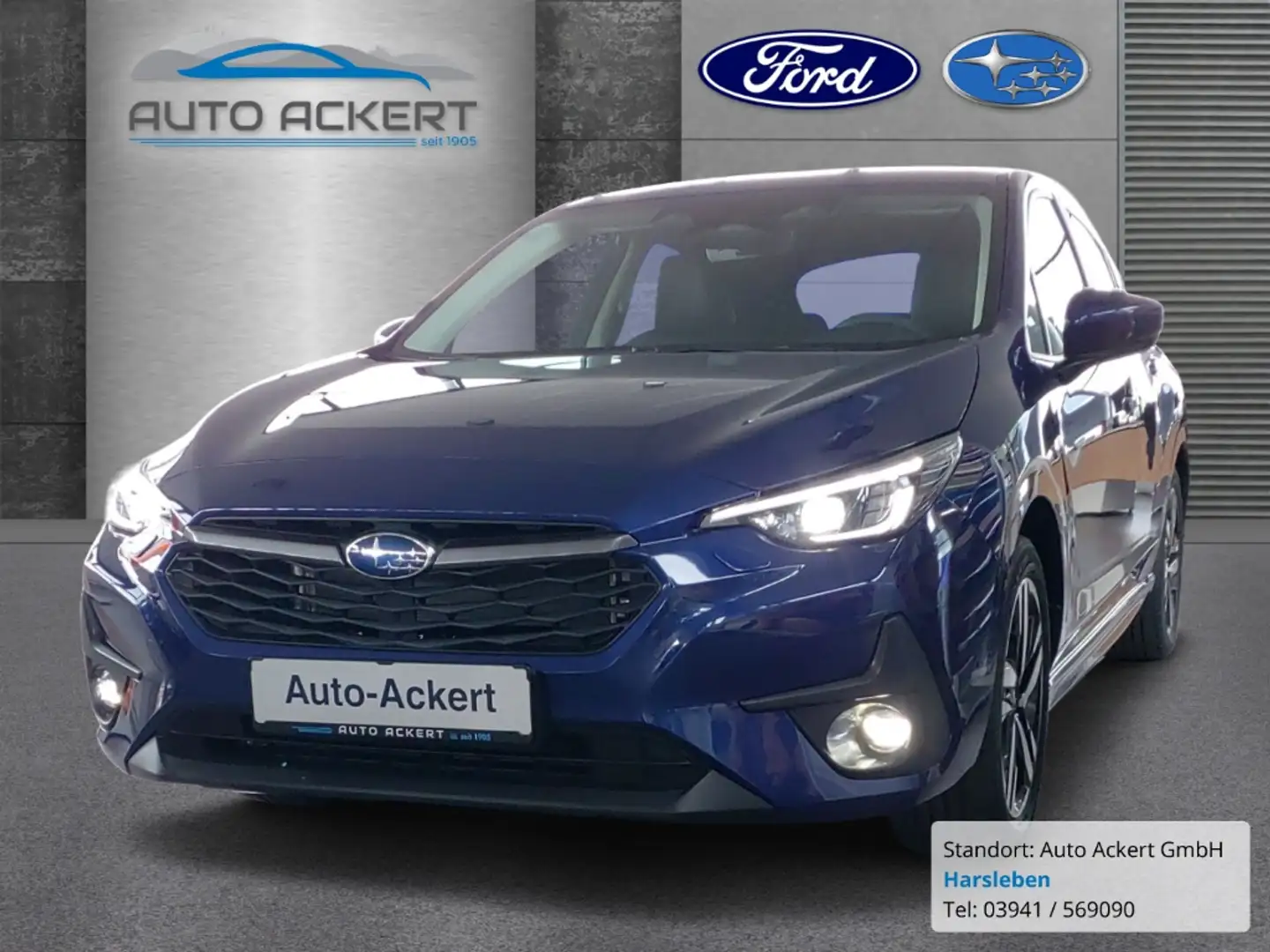 Subaru Impreza Platinum 2.0ie EU6d NAVI LEDER LED ABSTANDSTEMPOMA Mavi - 1