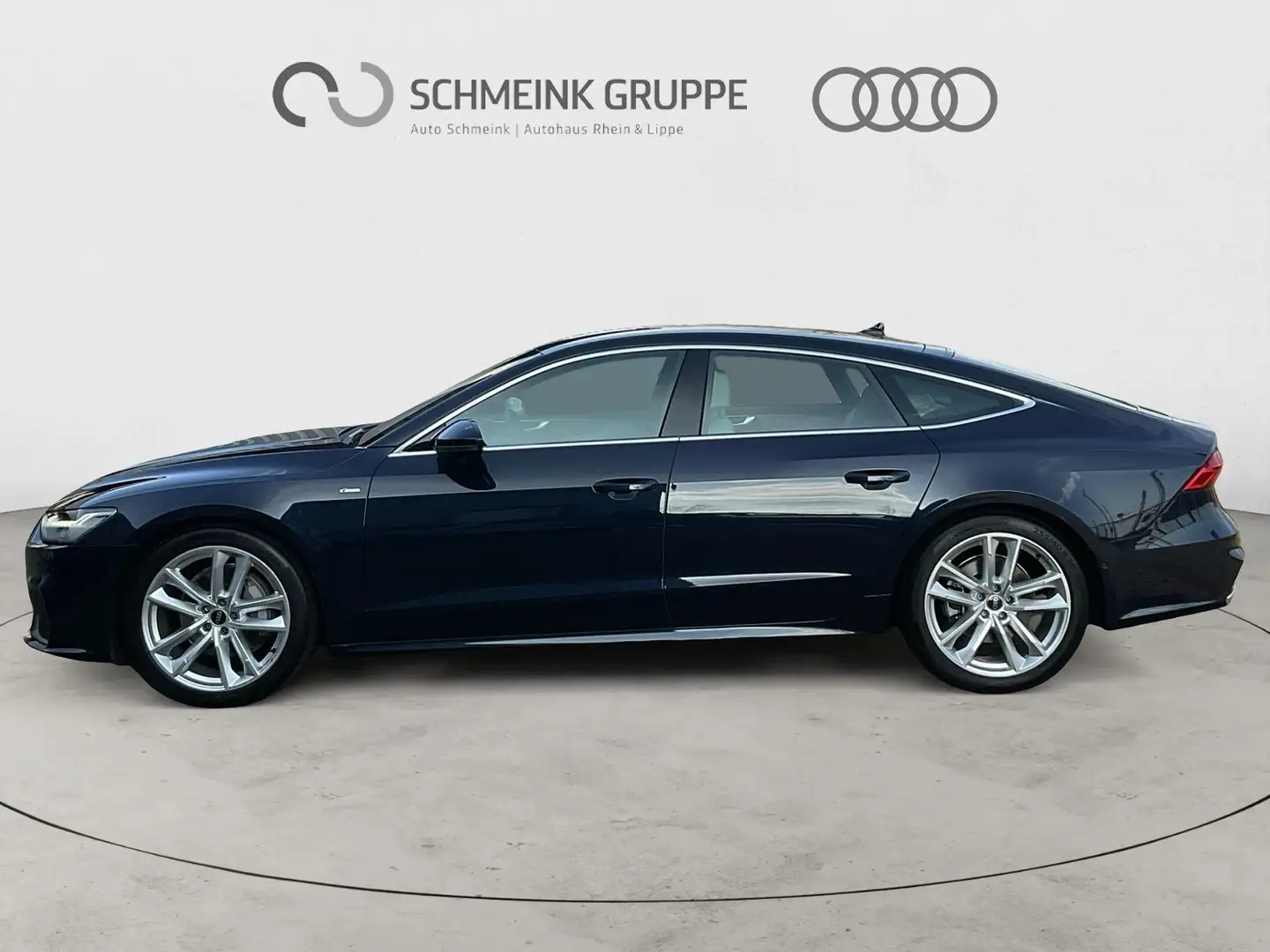 Audi A7 45 TFSI quattro S line MATRIX LEDER Blau - 2