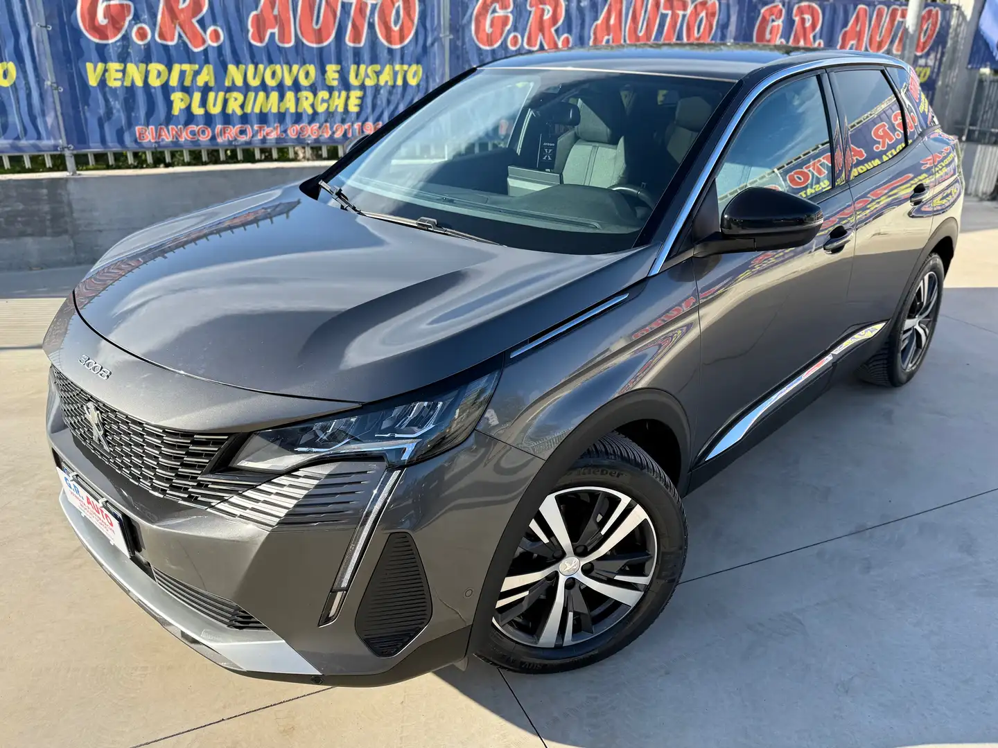 Peugeot 3008 3008 II 2023 1.5 bluehdi Allure IVA DETR AZIENDALE Grijs - 1