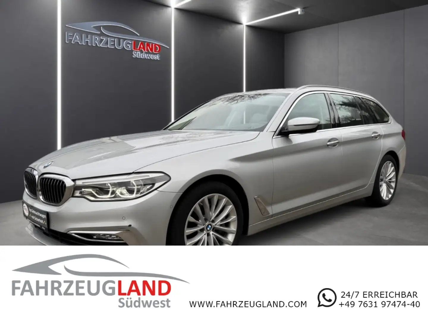 BMW 540 i xDrive Luxury Line B58 8G-Atm AHK Pano Innovatio Argent - 1