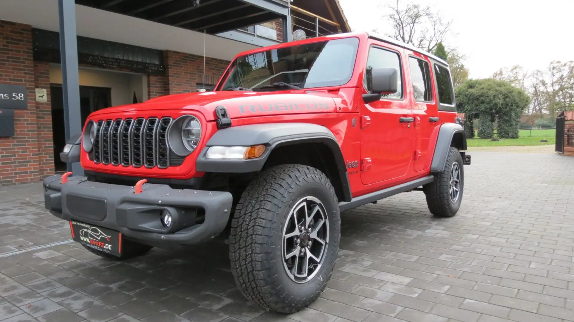 Jeep Wrangler 2.0 T-GDi 4.T/Rubicon AUT/LEDER/PERF./ Rot - 1
