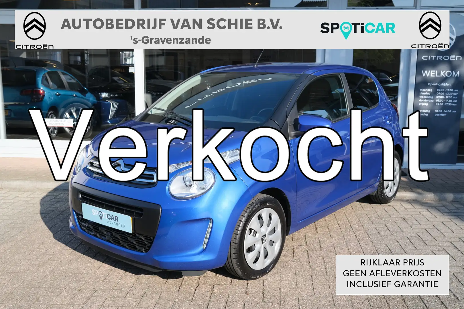 Citroen C1 VTi 72 Feel Feel Camera | Apple Carplay | Android Bleu - 1
