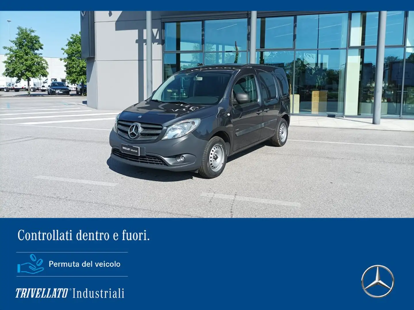 Mercedes-Benz Citan 109 cdi long e5 Grigio - 1