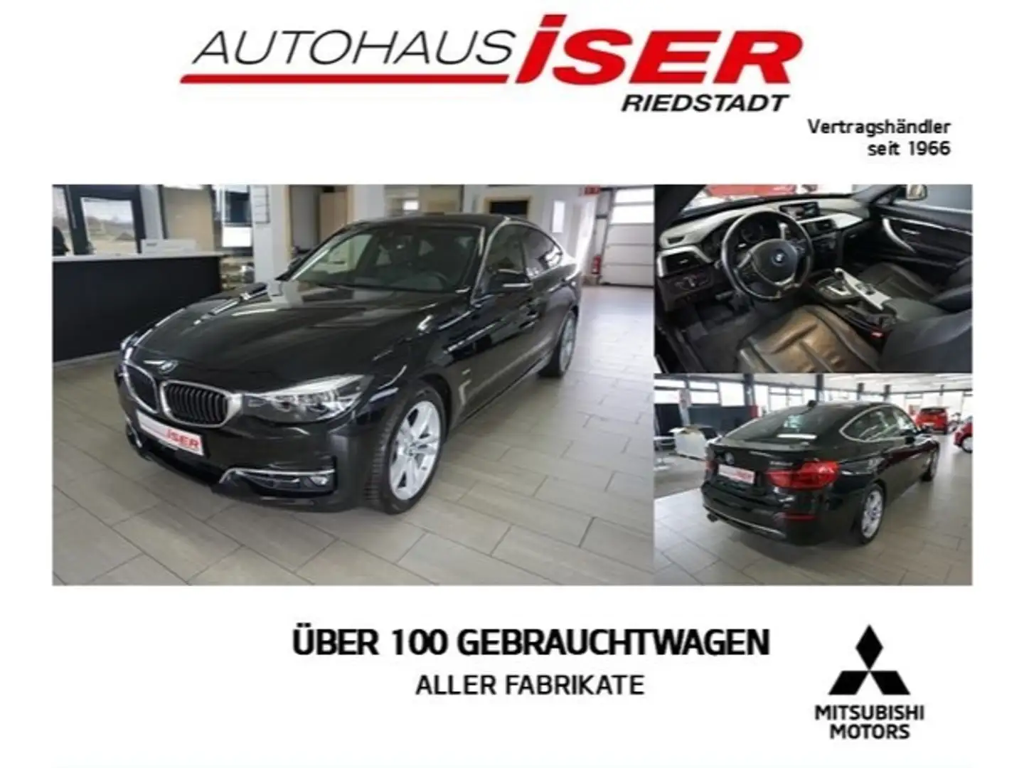 BMW 320 d EU6 xDrive Luxury Line NAV l HK Luxury Line Noir - 1